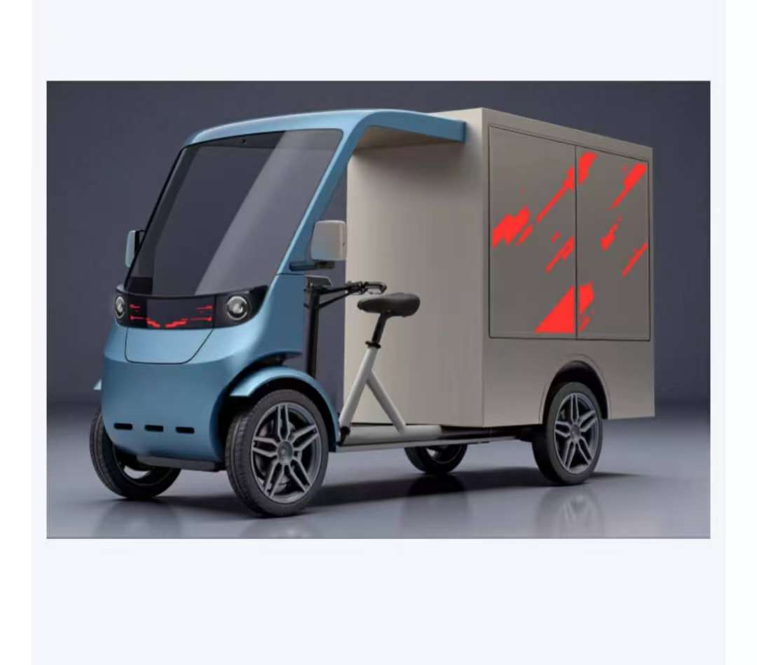 bicicleta eléctrica de carga quad